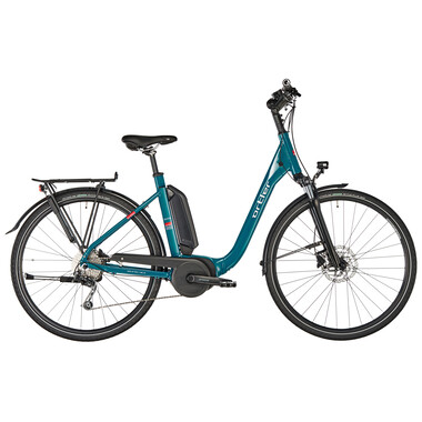 Bicicleta de paseo eléctrica ORTLER BOZEN WAVE Azul 2019 0